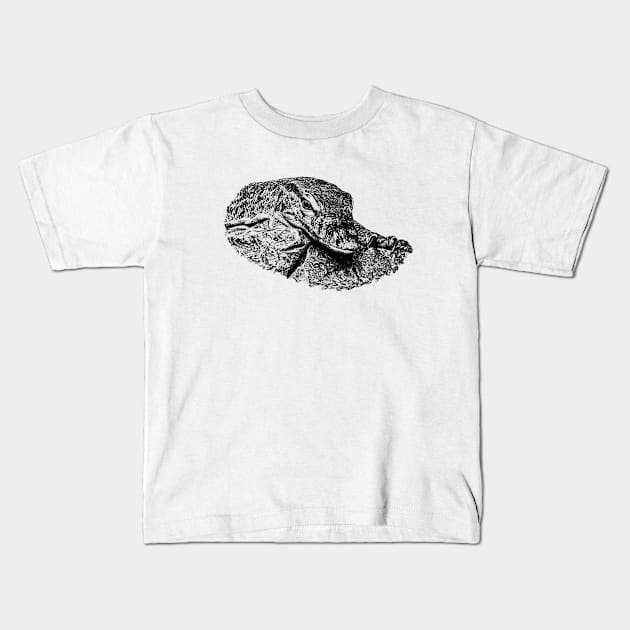 Monitor lizard Kids T-Shirt by Guardi